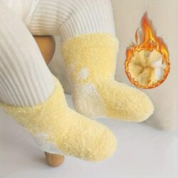 Toddlers Fuzzy Socks- Soft Sleep Socks for Kids Winter Socks Comfy Fluffy Socks